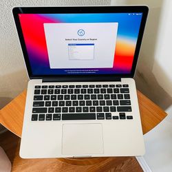 Apple MacBook Pro 2014 Retina 13” 2.6Ghz 8GB/256GB (OS 2021 BIG SUR)