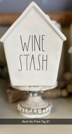 Rae Dunn wine Bank