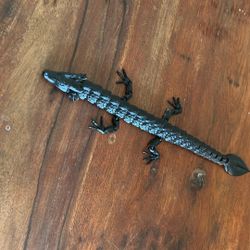 10 Inch 3D Printed Black Chinese Dragon
