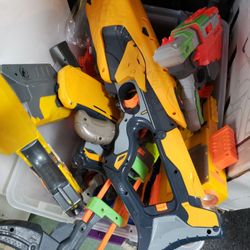 Box Of Nerf Guns