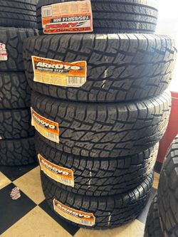 📲✅265/70/16 vendo set de llantas nuevas arroyo at