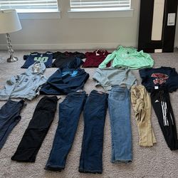 🔥Men’s Small / Youth XL Clothing Lot – Hollister, American Eagle, Adidas, Under Armour