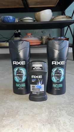 AXE Apollo Body Wash, AXE Phoenix Antiperspirant
