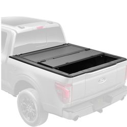 RealTruck BAK BAKFlip F1 Hard Folding Truck Bed Tonneau Cover | 772227 | Fits 2019 - 2026 Dodge Ram 1500, Does Not Fit w/ Multi-Function (Split) Tailg