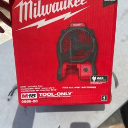 Milwaukee Job site Fan 