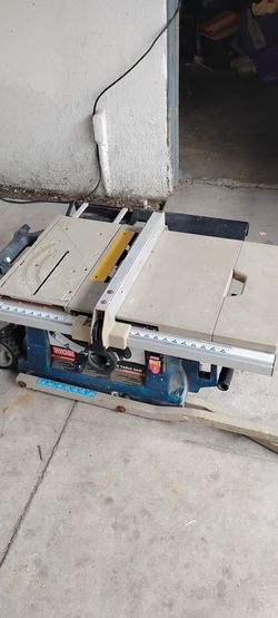 Table saw working great