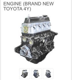 Toyota 4Y Complete Engine (Forklift)