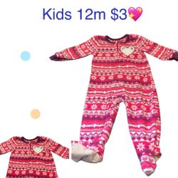 PIJAMA Great Condition For Girls Size 12 Months 💖💖💖042424 