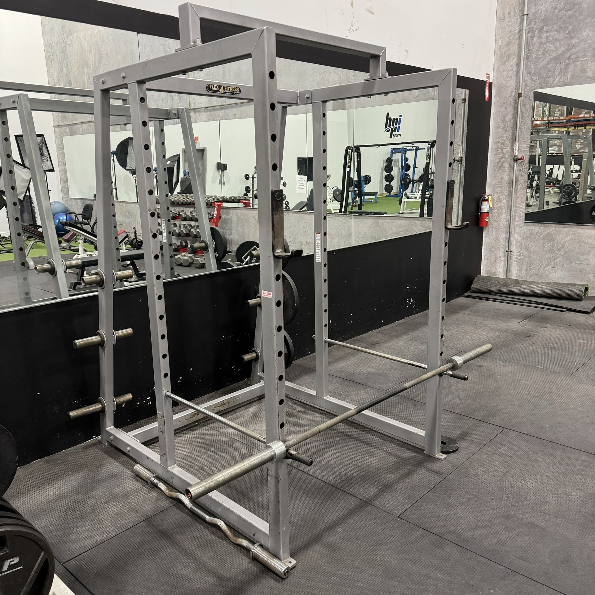 Flex Fitness Commercial Olympic Power Rack/ Squat Rack