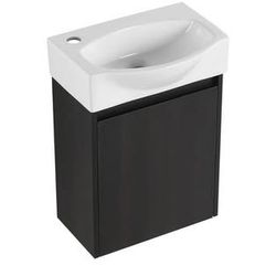 Assembled New 16" Bathroom Vanity with Sink Modern Floating Bathroom Vanity with Sink Wall Mounted