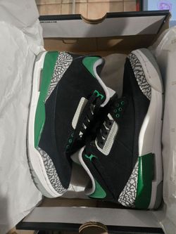 Jordan 3s Pine Green