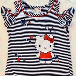 Hello Kitty Summer Top Size Girls Size 4