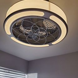 Ceiling Fan With Light & Remote