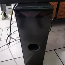Sony Sound Bar And Sound Woofer 