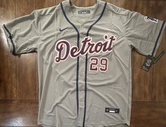 Detroit Tigers Tarik Skubal Gray Away Jersey Adult XL NWT