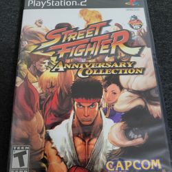 Street Fighter Anniversary Collection - PlayStation 2 PS2 - New/Sealed