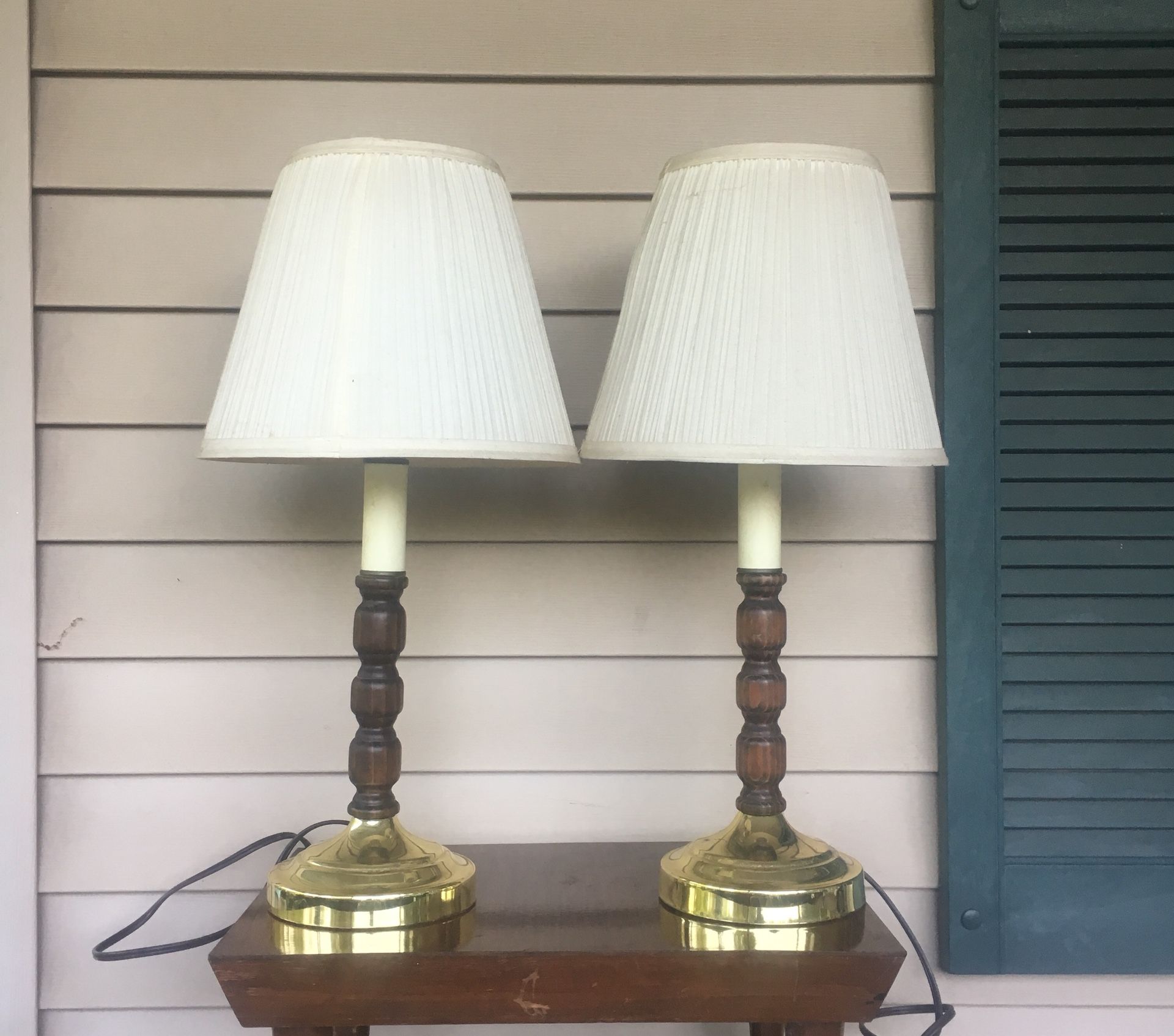 Set of Two Vintage Lamps