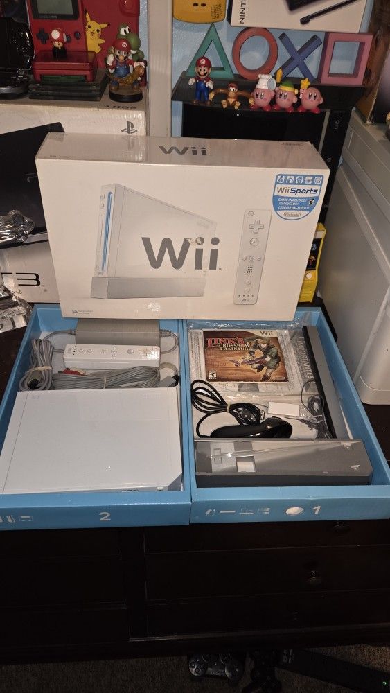 Nintendo Wii In Box