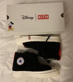 Kith X Disney Converse Size 7.5m 9.5 w 