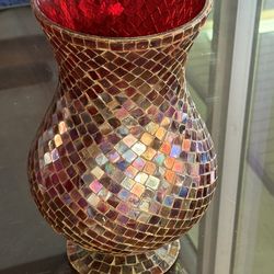 Mosaic Candle Holder/Vase