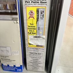 Pet. Patio Door