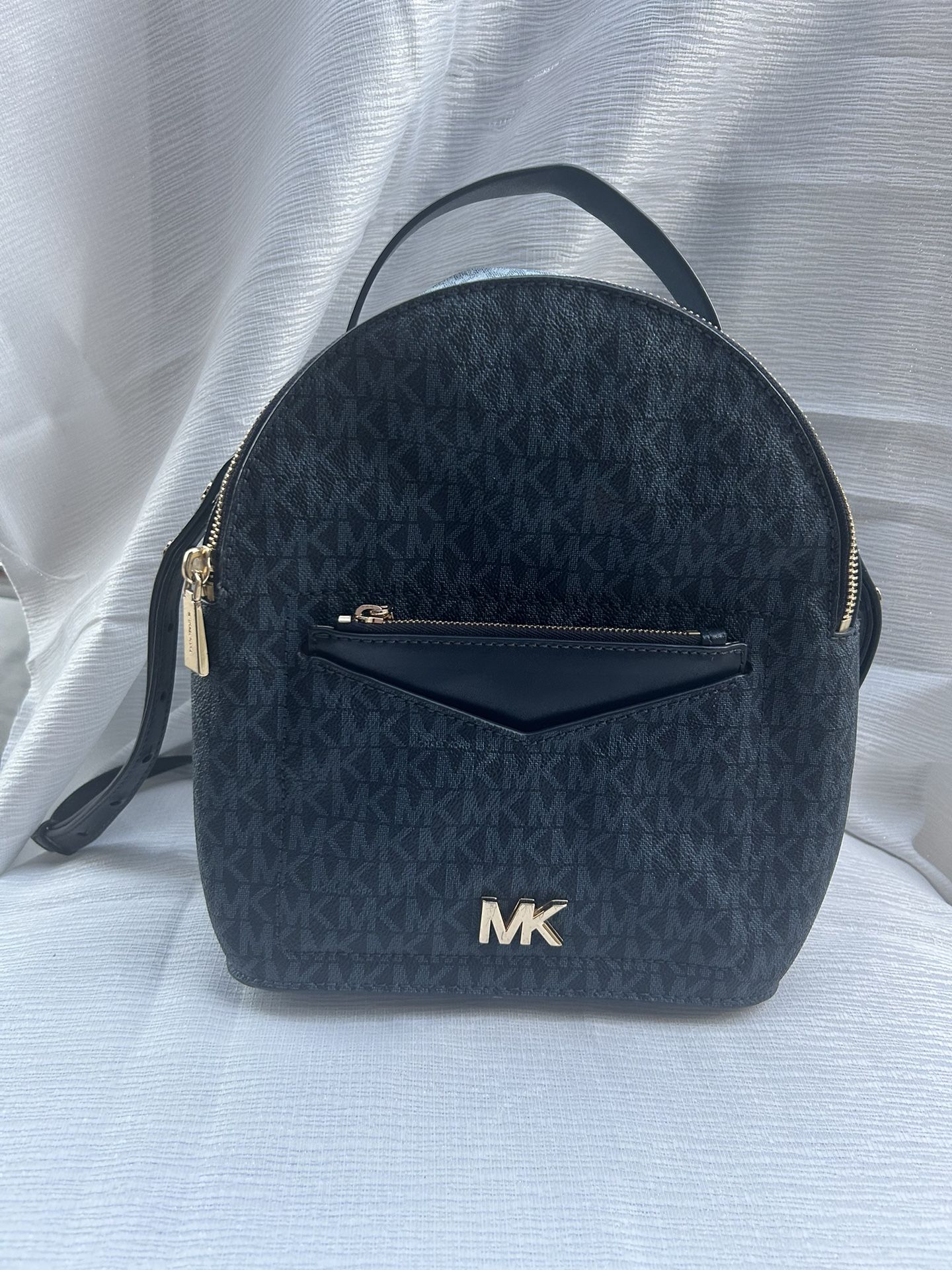 Blue Signature Michael Kors Backpack/Crossbody