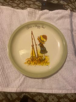 Holly Hobbie collectors edition plate