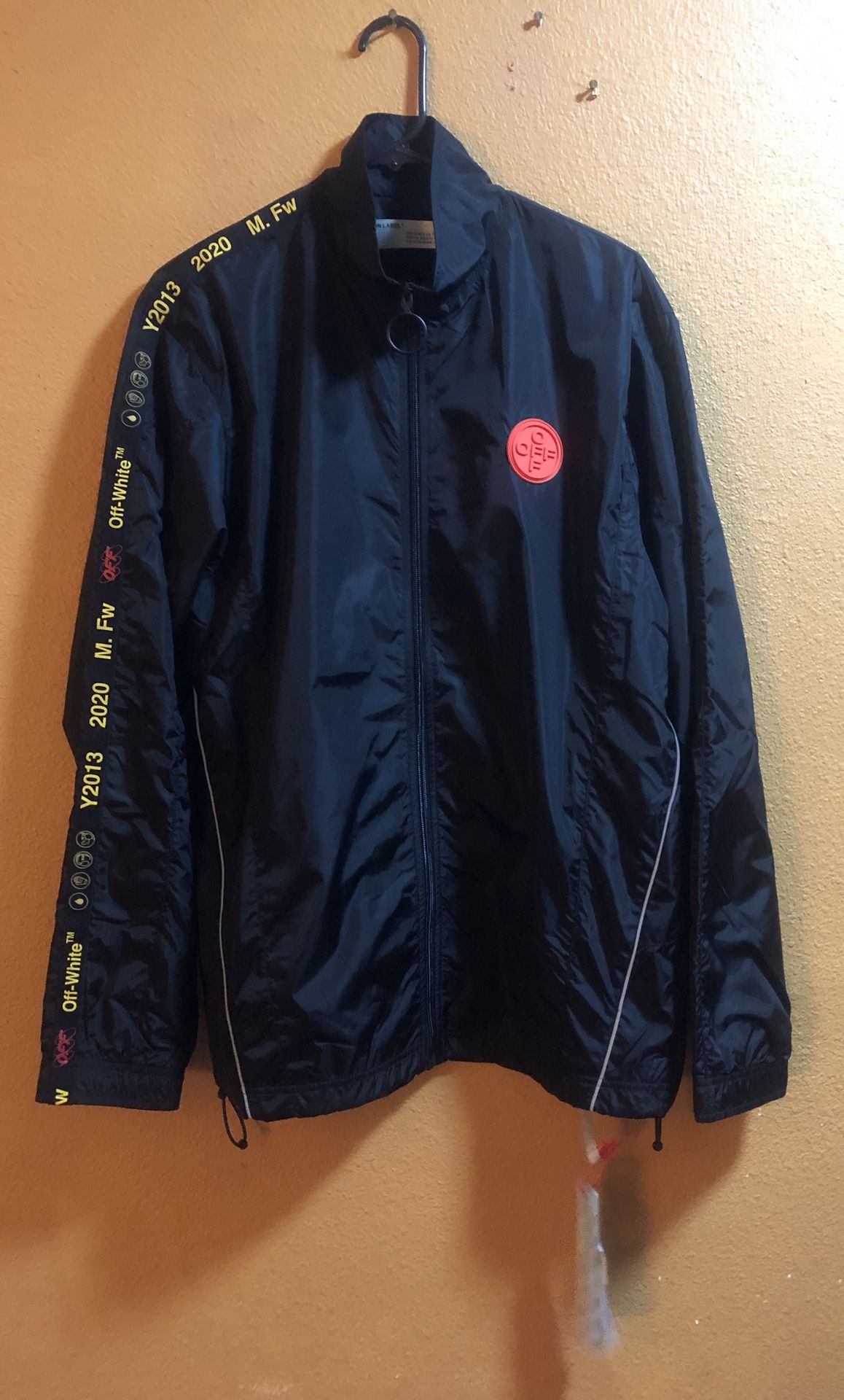 BRAND NEW‼️ OFF-WHITE Nylon Track Jacket (Men’s size L)
