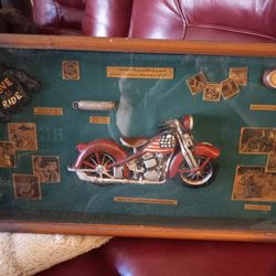 Motorcycle Shadow Box