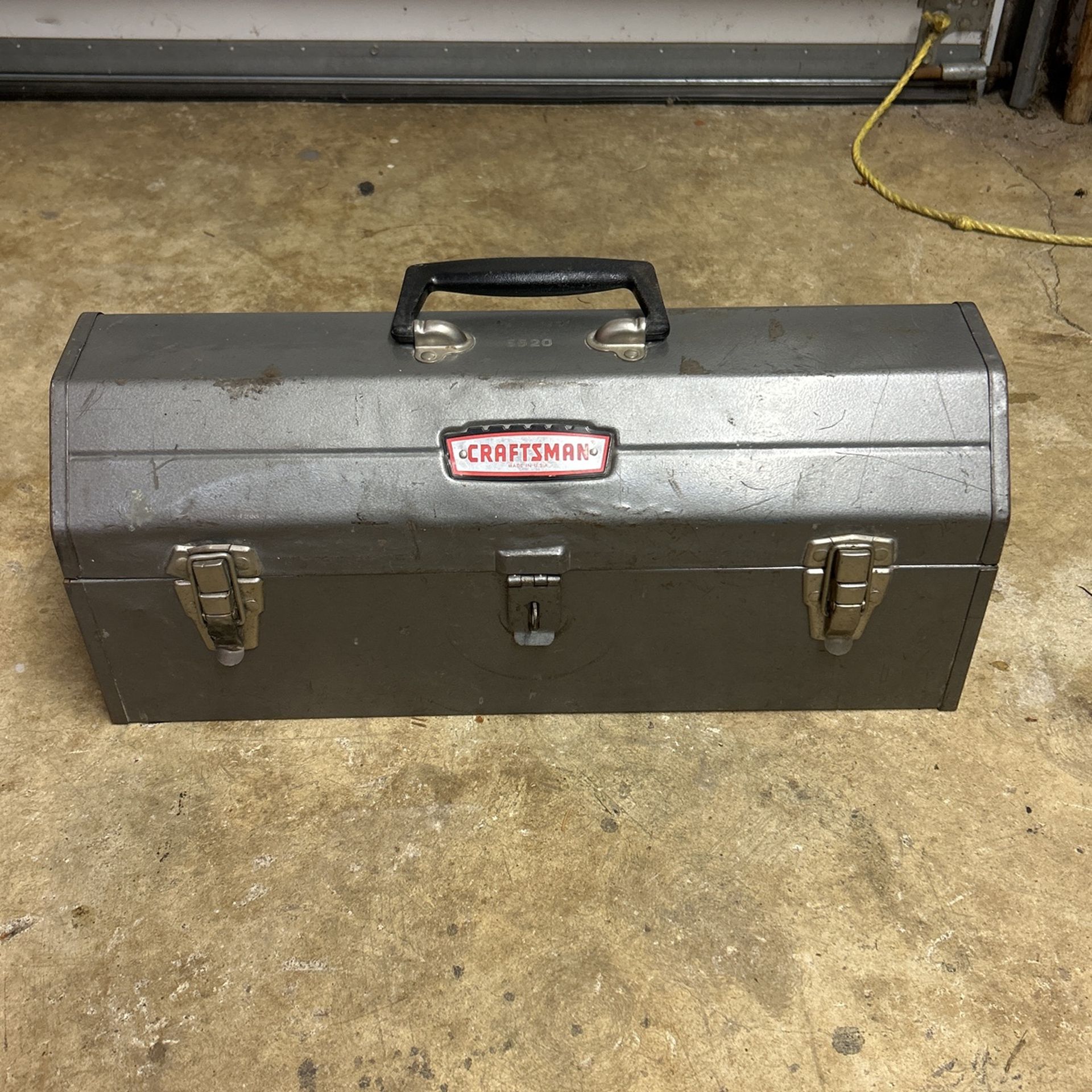 CRAFTSMAN VINTAGE 19 3/4 Inch TOMBSTONE TOOL BOX