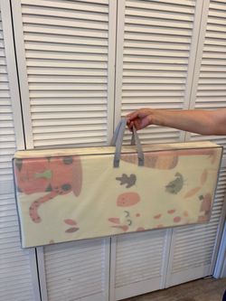 Foldable Kids Play Mat with Carry Handle