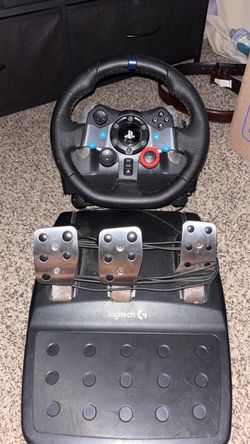 Logitech steering wheel and peddles