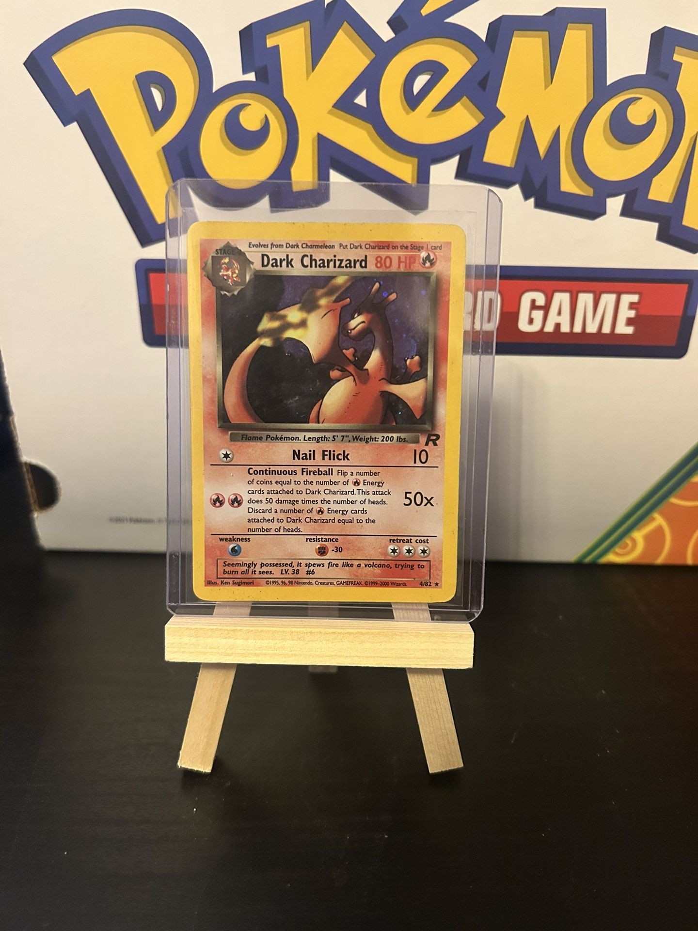 Unlimited Holo Dark Charizard