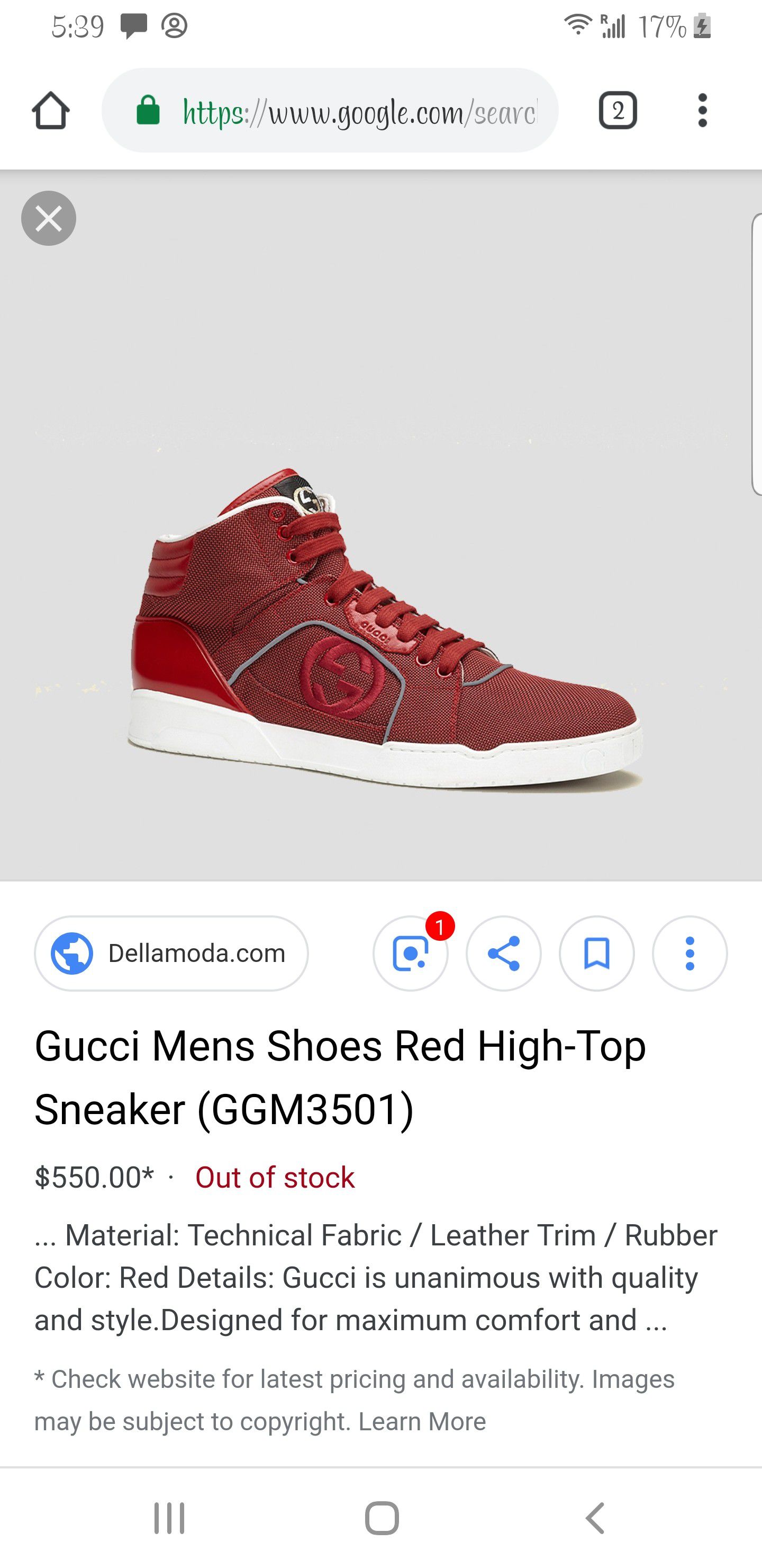 Mens Gucci Shoes size 10.5