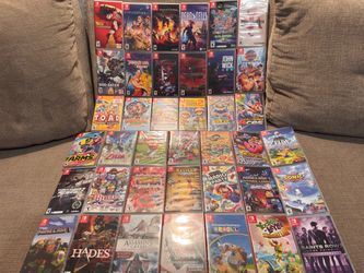 Nintendo Switch Video Game Collection