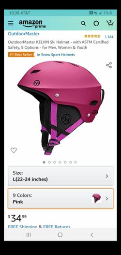 Kelvin ski helmet