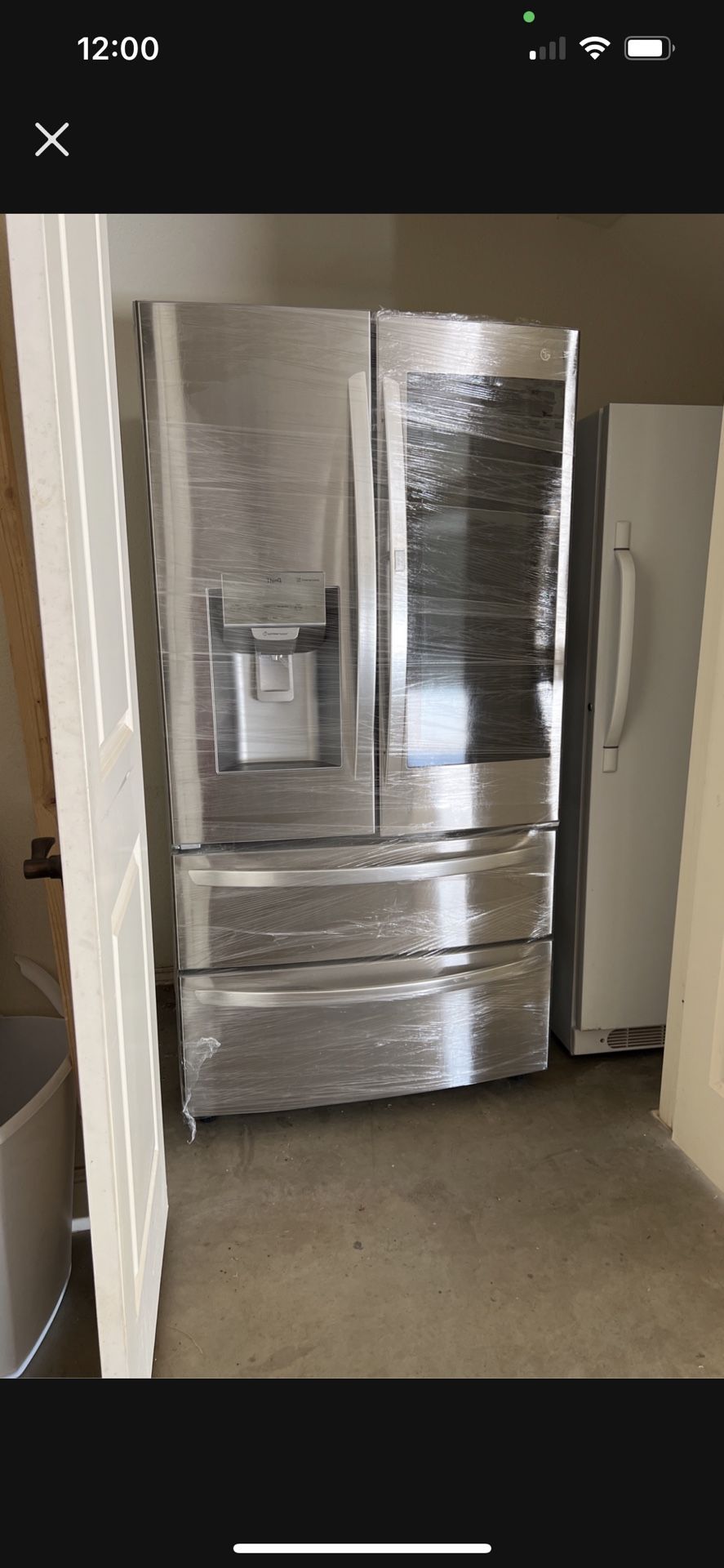 LG Side By Side Refrigerator 
