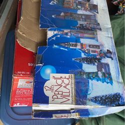 12 Piece Pencil Village 