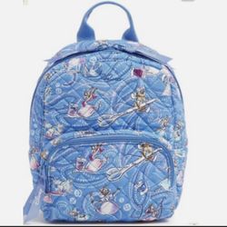 Disney Vera Bradley ~ Disney ~  "Cinderella Paisley Friends"  Mini Backpack New 