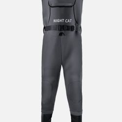 Night Cat Fishing Wader for Men Women Waterproof Hunting Chest Wader with Boots