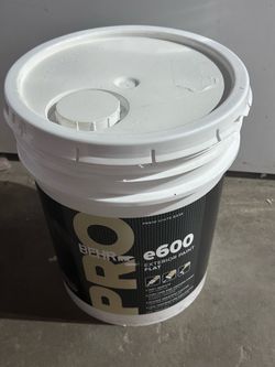 5 Gallon Paint White / Blanco Behr PRO e600 Exterior Flat