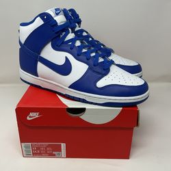 Retro Nike Dunk High Kentucky DD1399-102 Men Size 13 Be True To Your School Blue