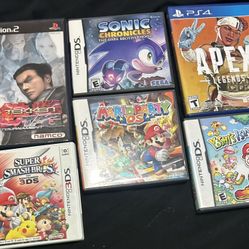 Lot Of Six Video games, Nintendo, PS4, Ps2