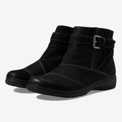 Women's Carleigh Dalia Black Ankle Boots - 7.5M US