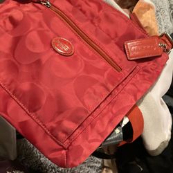 Cute Red Crossbody Bag $35