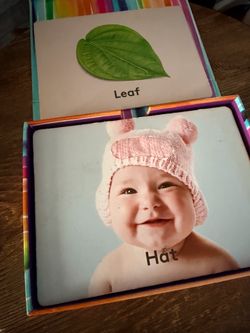 Baby Photo Flash Cards Set