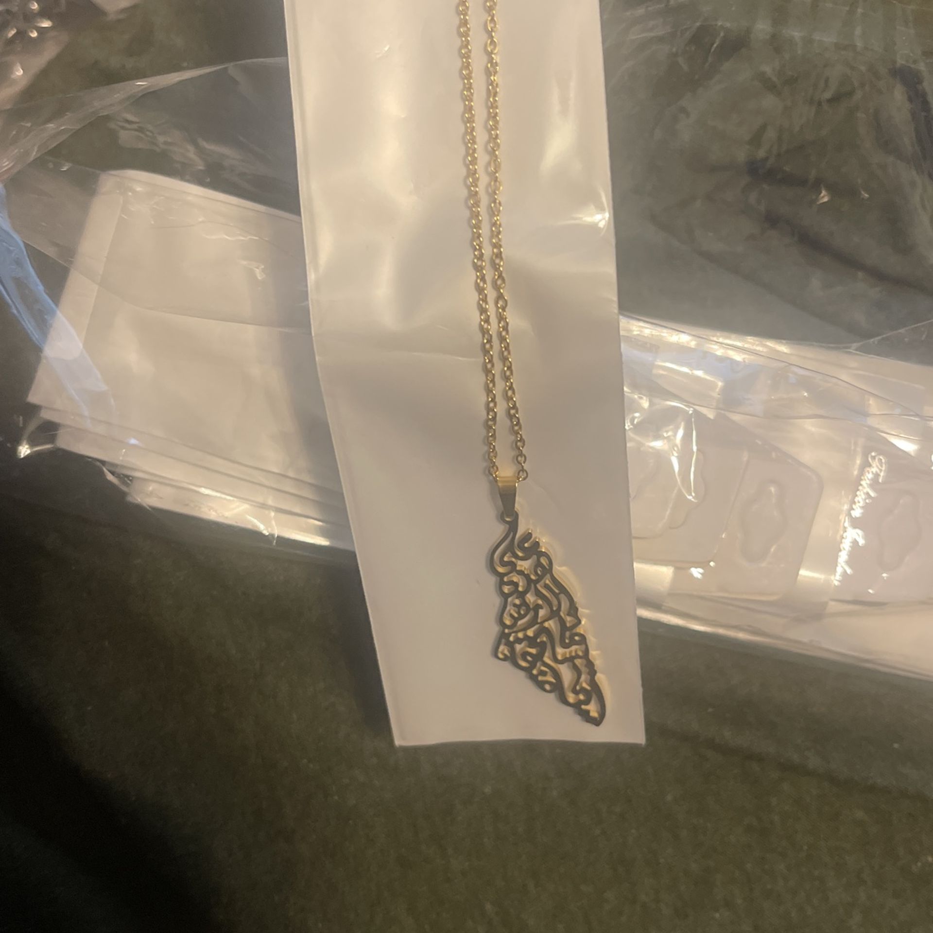 Map Necklace