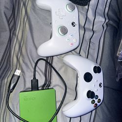 Xbox Controller and Segate bundle
