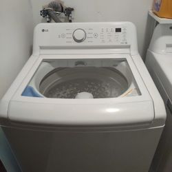 LG Top Loading Washer & matching LG Dryer