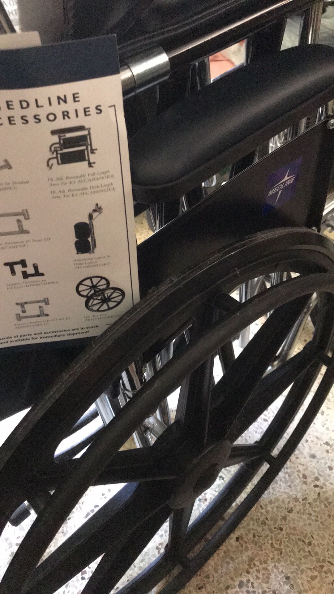 Brand New Heavy Duty Wheelchair